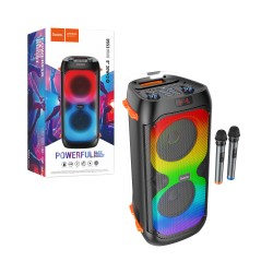 Hoco BS53 Bluetooth Wireless Speaker with Dual Mic Black Hoco BS53 Bluetooth Wireless Speaker with Dual Mic Black